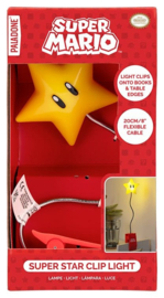 (Pre-order) Super Mario Light Super Star Clip 33 cm