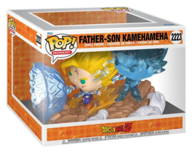 (Pre-order) Dragon Ball Z POP Moments Vinyl Figures Father-Son Kamehameha 9 cm