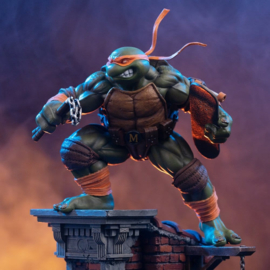 (Pre-order) Teenage Mutant Ninja Turtles Art Scale Statue 1/10 Michelangelo Unleashed 24 cm