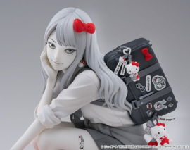 (Pre-order) Junji Ito PVC Figure Gyaru Tomie x Hello Kitty 14 cm