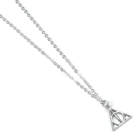 (Pre-order) Harry Potter Pendant & Necklace Deathly Hallows (silver plated)