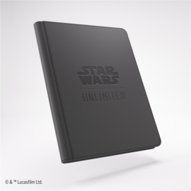 Star Wars Unlimited Portfolio Zip-Up album 18-Pocket Black