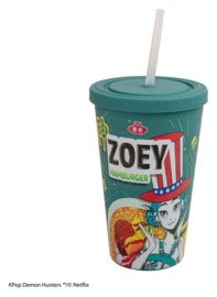 (Pre-order) KPop Demon Hunters Tumbler Zoey Hamburger