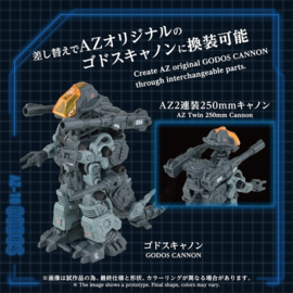 (Pre-order) Zoids Plastic Model Kit 1/72 AZ-18 Godos 13 cm
