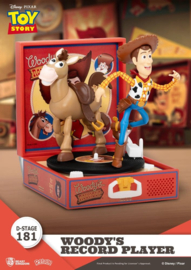 (Pre-order) Toy Story Record Player Series PVC figure Woody's Record Player 13 cm