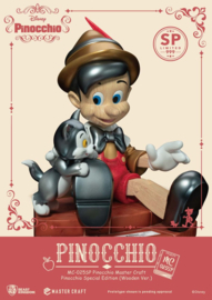 (Pre-order) Disney Master Craft Statue Pinocchio Wooden Ver. Special Edition 27 cm