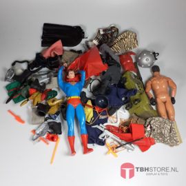 Vintage toy lot met accessoires