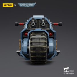 (Pre-order) Warhammer 40,000 Raider-pattern Combat Bike Space Wolves with twin-linked bolt rifles 22 cm