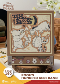 (Pre-order) Winnie the Pooh Record Player Series PVC figure Pooh's Hundred Acre Band 12 cm