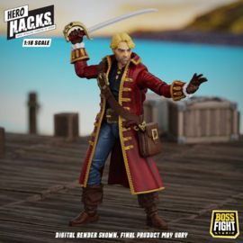 (Pre-order) Hero H.A.C.K.S. Core Action Figure 1/18 Heroes and Villains Wave 1 John Bradford: Captain of the Temporal Voyager