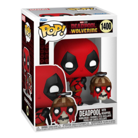 (Pre-order) Deadpool 3 POP & Buddy! Vinyl Figure Deadpool w/Headpool 9 cm 