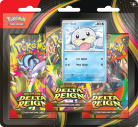 (Pre-order) Pokémon TCG - Delta Reign 3 Pack Blister Seel