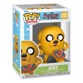(Pre-order) Adventure Time POP! Animation Vinyl Figure Jake with Bacon Pancakes 9 cm