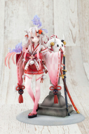 (Pre-order) Hololive Production PVC Statue 1/7 Nakiri Ayame Shrine Maiden Fortune Outfit Ver. 26 cm   