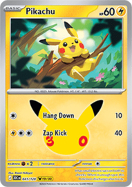 Pokémon TCG - Pikachu - 30th anniversary - 041/128