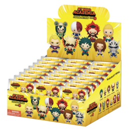 (Pre-order) My Hero Academia 3D PVC Bag Clips Series 4 Display (24)            