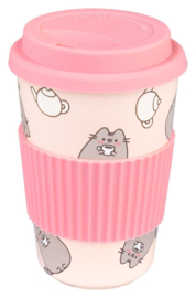 (Pre-order) Pusheen Ceramic Mug with Lid 400 ml