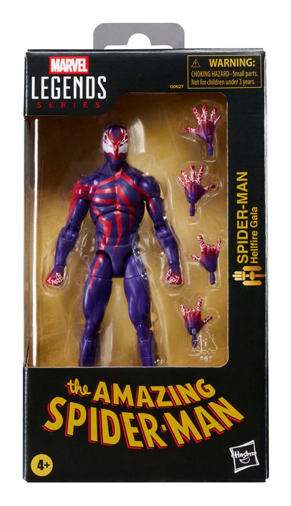 (Pre-order) The Amazing Spider-Man Marvel Legends Action Figure Spider-Man Hellfire Gala 15 cm