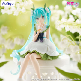 (Pre-order) Hatsune Miku Noodle Stopper PVC Statue Flower Fairy Lily of the Valley 14 cm  