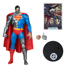 (Pre-order) DC Multiverse McFarlane Vault Collection Action Figure Cyborg Superman (Revenge of the Green Lanterns) 18 cm