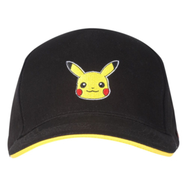 (Pre-order) PokÃ©mon Curved Bill Cap Pikachu Badge