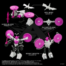 (Pre-order) Microman Legacysoul Action Figure 3-Pack Acroyear 2