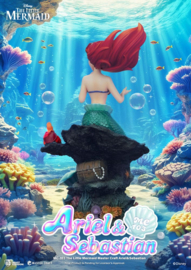 (Pre-order) The Little Mermaid Master Craft Statue Ariel & Sebastian 42 cm