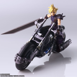 PRE-ORDER Final Fantasy VII Bring Arts Action Figure and vehicle Cloud Strife & Hardy-Daytona 15 cm