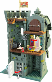 MOTU Masters of the Universe Mega Construx Probuilder Castle Grayskull