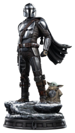 (Pre-order) The Mandalorian & Grogu Legacy Replica Statue 1/4 The Mandalorian and Grogu 57 cm