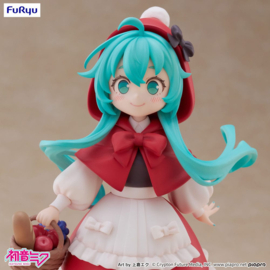 (Pre-order) Hatsune Miku Desktop Fairy PVC Statue Hatsune Miku Little red riding hood Ver. 16 cm   