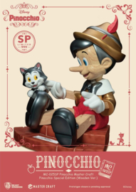 (Pre-order) Disney Master Craft Statue Pinocchio Wooden Ver. Special Edition 27 cm