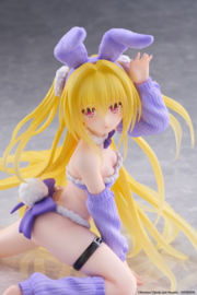 (Pre-order) To Love-Ru Darkness MOFLOCK PVC Figure Golden Darkness (Fluffy Bunny Ver.) 13 cm
