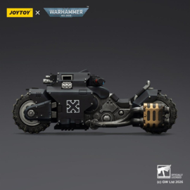 (Pre-order) Warhammer 40,000 Raider-pattern Combat Bike Raven Guard with twin-linked bolt rifles 22 cm