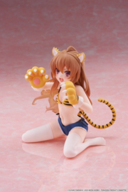 (Pre-order) Toradora! Desktop Cute PVC Figure Taiga Aisaka (Tiger Costume Swimwear Ver.) 13 cm
