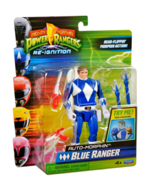 (Pre-order) Mighty Morphin Power Rangers Action Figure Auto-Morphin Blue Ranger 12 cm