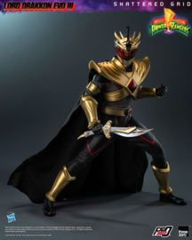 (Pre-order) Mighty Morphin Power Rangers Shattered Grid  FigZero Action Figure 1/6 Lord Drakkon Evo III 30 cm