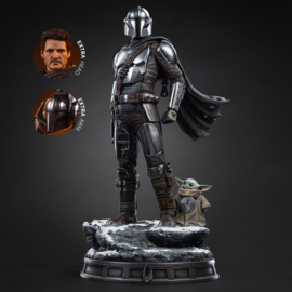 (Pre-order) The Mandalorian & Grogu Legacy Replica Statue 1/4 The Mandalorian and Grogu 57 cm