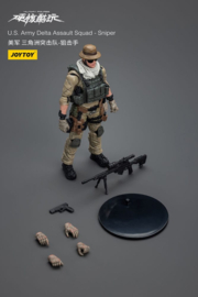 Hardcore Coldplay Action Figure 1/18 U.S. Army Delta Assault Squad Sniper 11 cm        