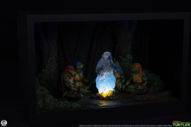 (Pre-order) Teenage Mutant Ninja Turtles (Movie Moments) Mini Scale Diorama Splinter's Spirit 36 cm