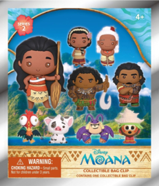 (Pre-order) Moana 3D PVC Bag Clips Series 2 Display (24)