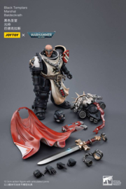 (Pre-order) Warhammer 40k Action Figure 1/18 Black Templars Marshal Baldeckrath 12 cm