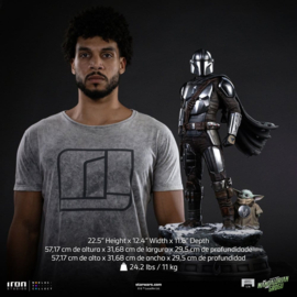 (Pre-order) The Mandalorian & Grogu Legacy Replica Statue 1/4 The Mandalorian and Grogu 57 cm