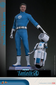 (Pre-order) The Fantastic Four: First Steps Movie Masterpiece Action Figure 2-Pack 1/6 Mister Fantastic & H.E.R.B.I.E. 30 cm
