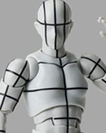 PRE-ORDER S.H.Figuarts Action Figure Body-Kun Sports Edition Wire Frame (Gray Color Ver.) 15 cm