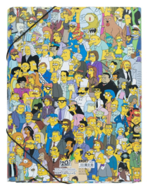 (Pre-order) The Simpsons Elasticated Folder 34 x 26 cm