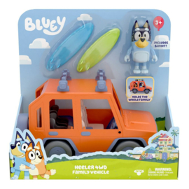 (Pre-order) Bluey Action Figure with Vehicle Bluey Family Cruiser 