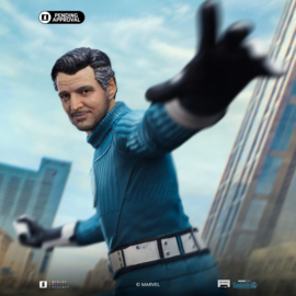 Fantastic Four Art Scale Statue 1/10 Mr. Fantastic and H.E.R.B.I.E 26 cm              