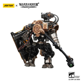 (Pre-order) Warhammer The Horus Heresy Action Figure Iron Warriors Iron Circle Domitar-Ferrum Class Battle-automata with Karceri Battle Shield 24 cm