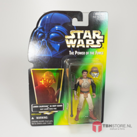 Star Wars POTF2 Green lando Calrissian as Skiff Guard (Hologram)